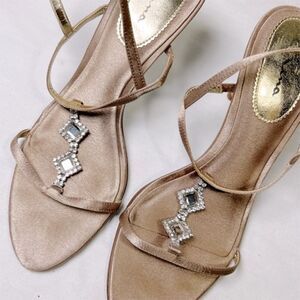 Nina Rhinestone Embellished Heel